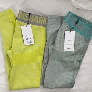 2 NEW WITH TAG GYMSHARK LEGGINGS